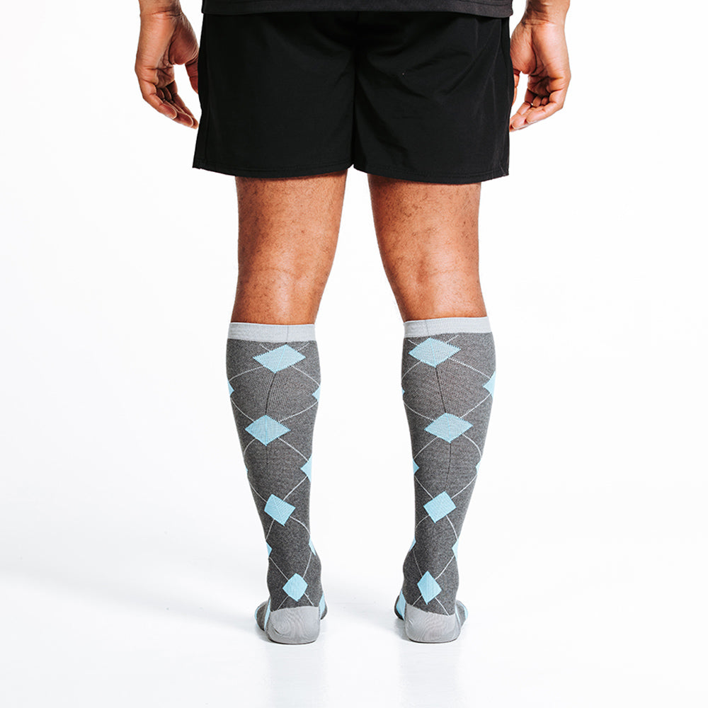 PC Dress, Carolina Blue Squares