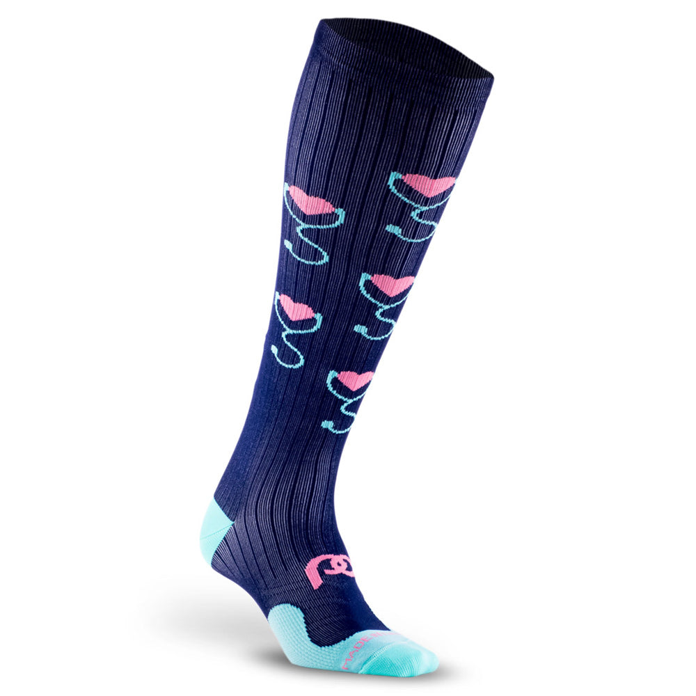 03122022-Knee-High-Compression-Socks-Marathon-Stethoscope-Hearts-1.jpg